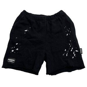 Nununu Splash Sweatshorts in Black